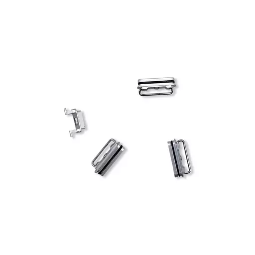 External Button Set (Silver) (CERTIFIED) - For iPhone 6S Plus