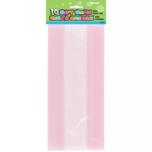 Cello Bag - Pastel Pink -Pack of 30