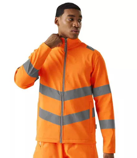 Regatta High Visibility Pro Contrast Ablaze Soft Shell Jacket