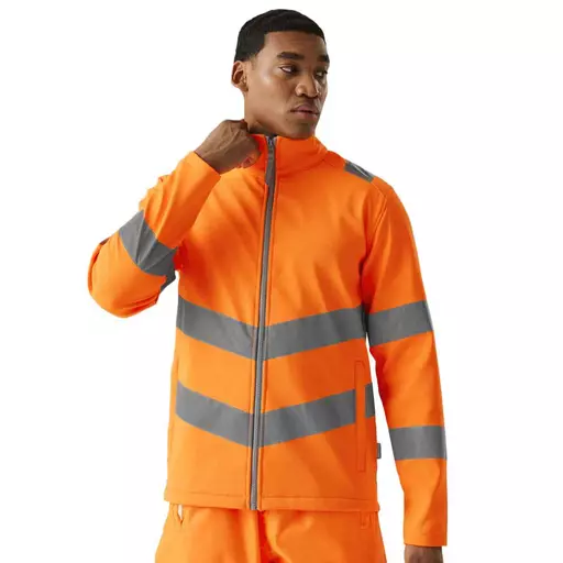 Regatta High Visibility Pro Contrast Ablaze Soft Shell Jacket