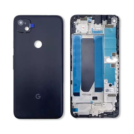 Back Housing (Just Black) (CERTIFIED) - For Google Pixel 4a