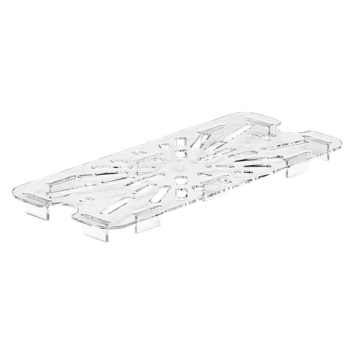 1/3 CLEAR GN DRAIN SHELF POLYCARBONATE CAMBRO