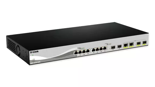 D-Link DXS-1210-12SC network switch Managed L2 1U Black, Silver