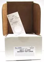 Test Card EZ Lock Sediment