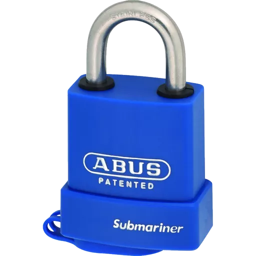 ABUS 83WPIB Series Marine Brass Open Stainless Steel Shackle Padlock