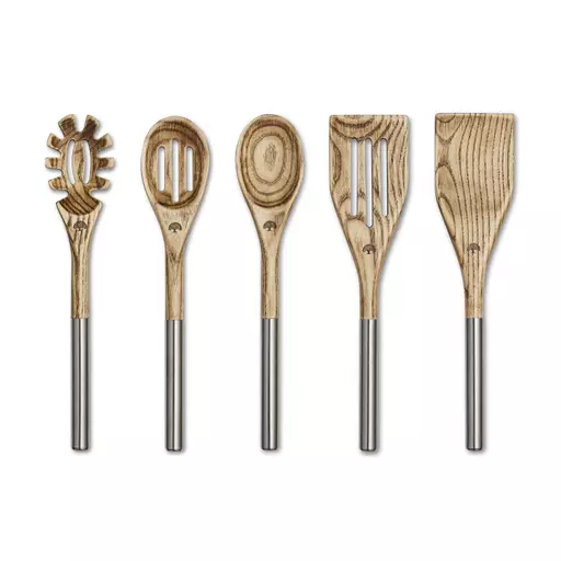 Hoxton 5 Piece Utensil Set with Holder