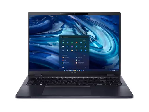 Acer TravelMate P4 TMP416-51 Laptop 40.6 cm (16") WUXGA Intel® Core™ i7 i7-1270P 16 GB DDR4-SDRAM 512 GB SSD Wi-Fi 6E (802.11ax) Windows 11 Pro Blue