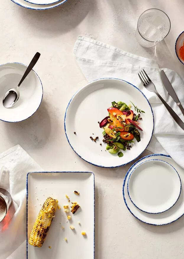 BLUE MELAMINE
