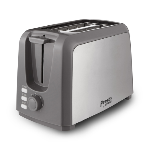 Photos - Toaster Tower Presto 2 Slice Brushed Stainless Steel  PT20057 