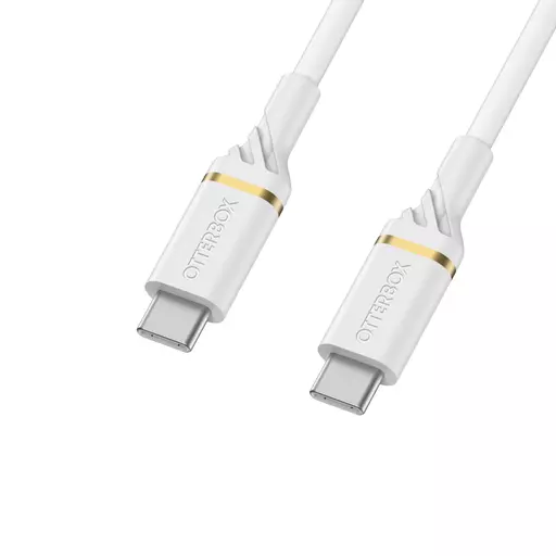 OtterBox Cable USB C-C 2M USB-PD, Cloud Sky White