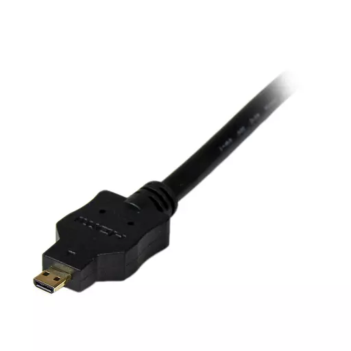 StarTech.com 3ft (1m) Micro HDMI to DVI Cable - Micro HDMI to DVI Adapter Cable - Micro HDMI Type-D Device to DVI-D Single Link Monitor/Display/Projector Video Converter Cord - Durable