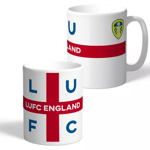 Leeds United FC England Supporters Club Mug