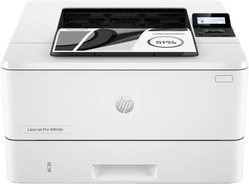 HP LaserJet Pro 4002dn Printer, Black and white, Printer for Small medium business, Print, Two-sided printing; Fast first page out speeds; Energy Efficient; Compact Size; Strong Security