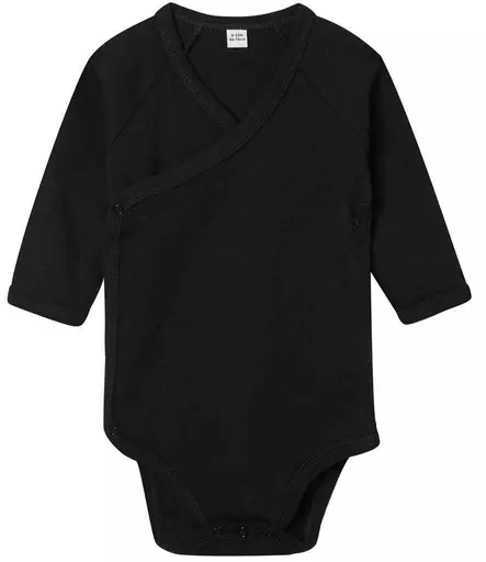 BabyBugz Baby Long Sleeve Kimono Bodysuit