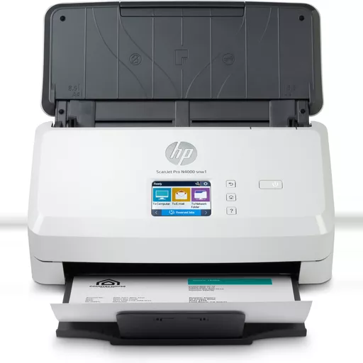 HP Scanjet Pro N4000 snw1 Sheet-feed Scanner Sheet-fed scanner 600 x 600 DPI A4 Black, White