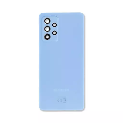Back Cover w/ Camera Lens (Service Pack) (Awesome Blue) - For Galaxy A52 5G (A526)