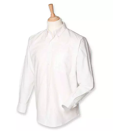 Henbury Long Sleeve Classic Oxford Shirt
