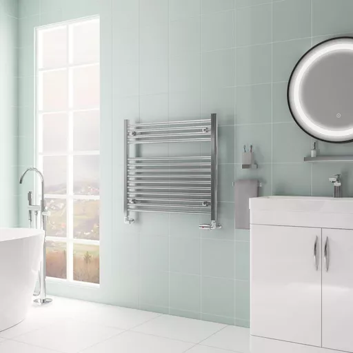 Biava Multirail HV Straight 688 x 750mm Chrome