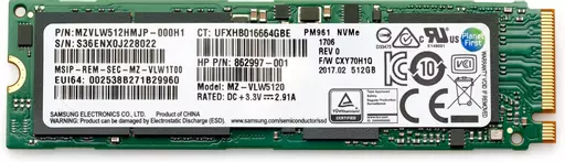 HP 512 GB TLC PCIe 4x4 NVMe M.2 Solid State Drive