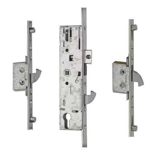 YALE YS170 Lever Operated Latch & Hookbolt Split Spindle - 2 Hook 4 Roller