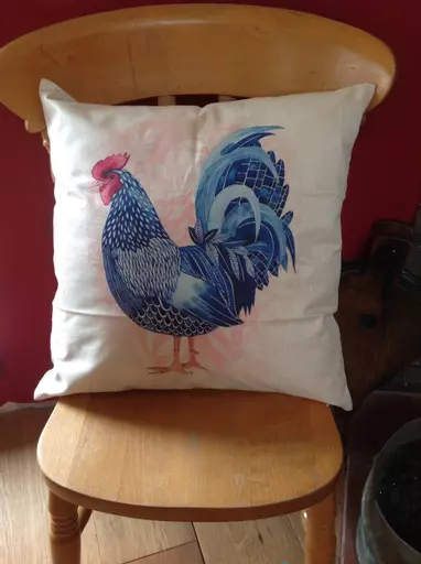 Chicken cushion cover hotsell