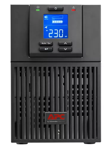 APC Easy UPS On-Line, 1000VA/800W, Tower, 230V, 3x IEC C13 outlets, Intelligent Card Slot, LCD, Extended runtime, No Battery