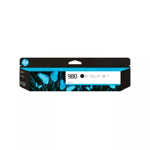 HP D8J10A/980 Ink cartridge black, 10K pages ISO/IEC 24711 203.5ml for HP OfficeJet X 555