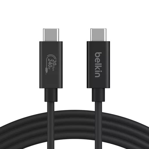 Belkin INZ004BT2MBK USB cable USB4 Gen 2x2 2 m USB C Black