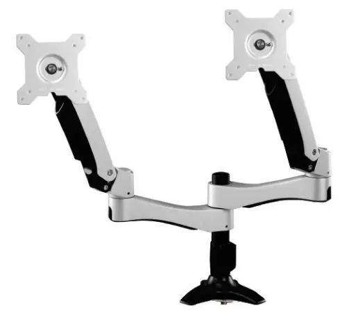 Amer AMR2AP monitor mount / stand 61 cm (24") Bolt-through Black, Silver