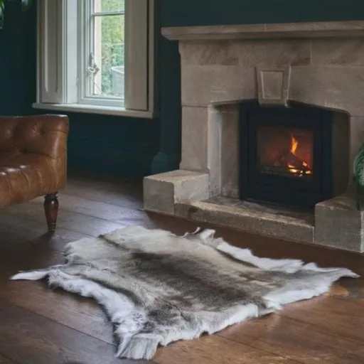 Reindeer Scandi Medium Rug