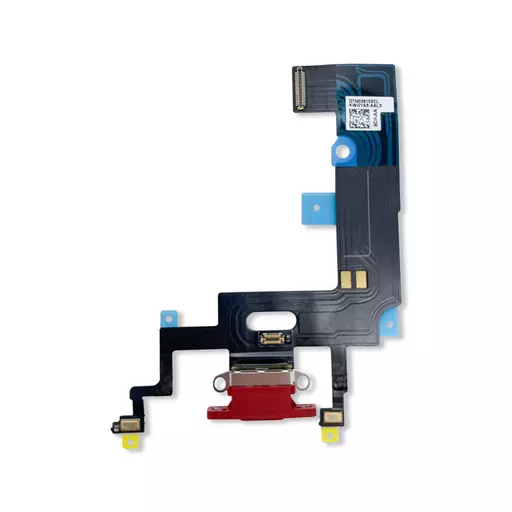 Charging Port Flex Cable (Red) (CERTIFIED - OEM) -  For iPhone XR
