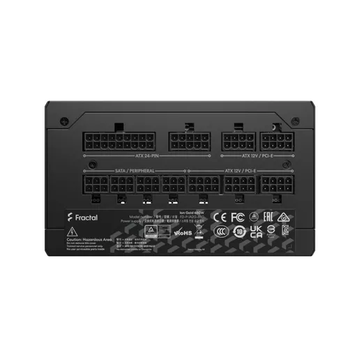 Fractal Design Ion Gold 650W power supply unit 24-pin ATX Black