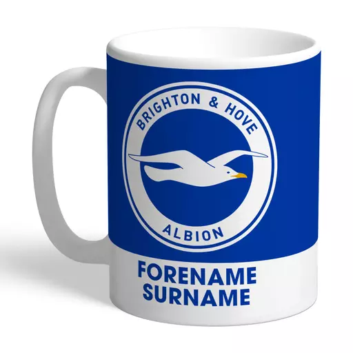 Brighton & Hove Albion FC Bold Crest Mug