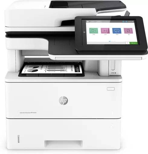 HP LaserJet Enterprise MFP M528f, Print, copy, scan, fax, Front-facing USB printing; Scan to email; Two-sided printing; Two-sided scanning