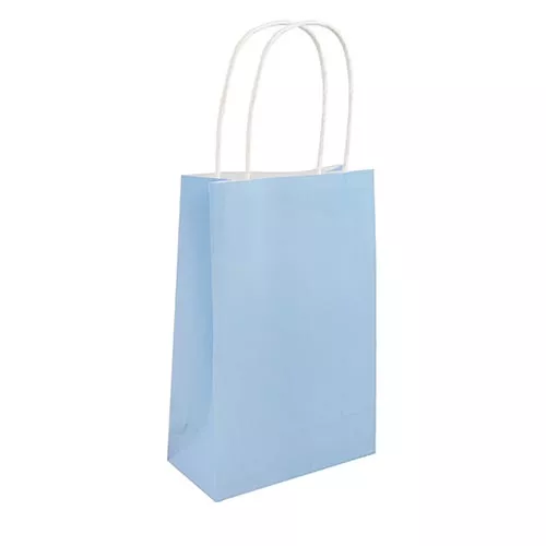 Baby Blue Paper Party Bag - Pack of 48