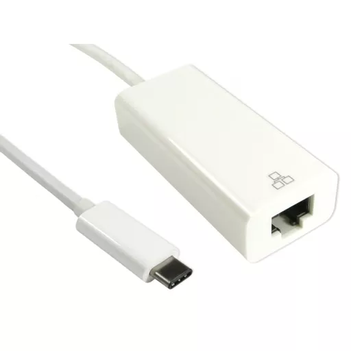 USB Adaptor: USB Type C Male to Gigabit Ethernet, 15CM