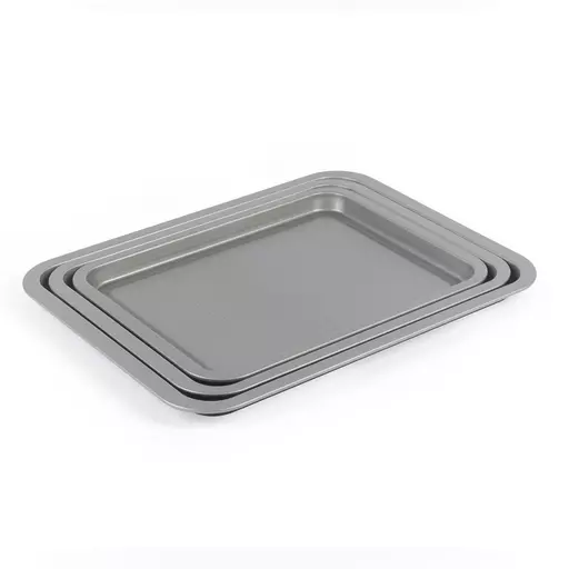 SALTER ESSENTIALS 3PC BAKING TRAY SET