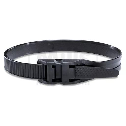 Low Profile Head UV-Resistant Cable Tie 260 x 9mm Pk100
