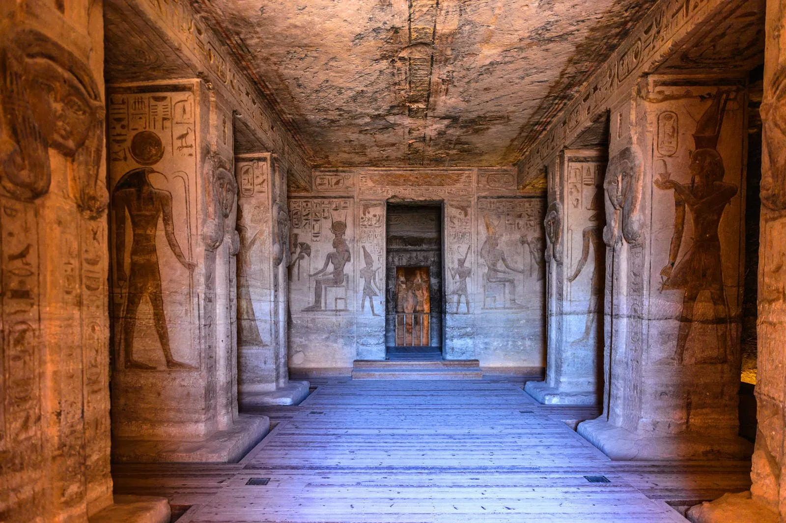 What were the main purposes of the temples & tombs of Ancient Egypt?