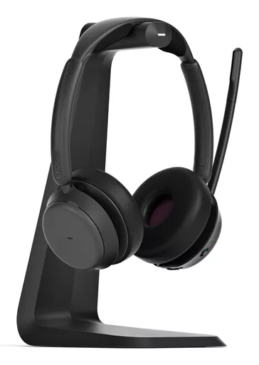 EPOS IMPACT 1061T ANC, Double-sided ANC Bluetooth headset with stand