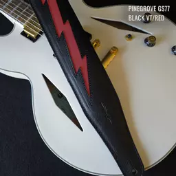 GS77 black RED lightning guitar strap Pinegrove ANNO.jpg