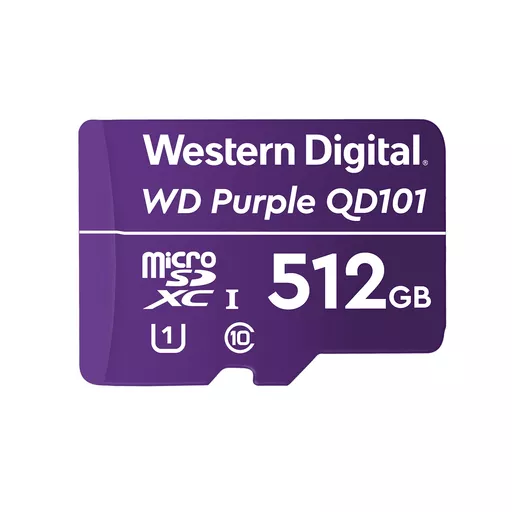 Western Digital WD Purple SC QD101 512 GB MicroSDXC Class 10