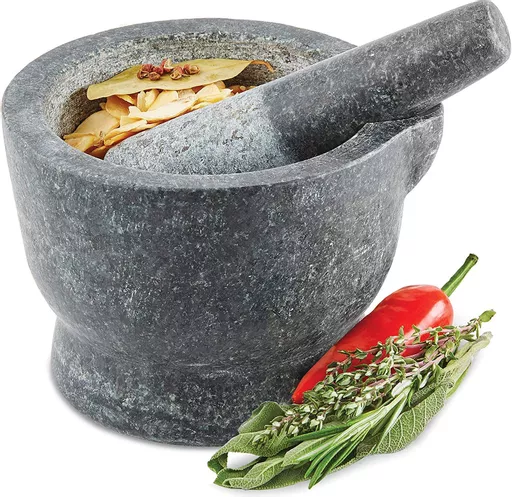 Pestle and Mortar Grey