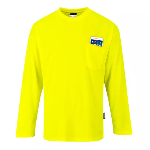 Day-Vis Pocket Long Sleeve T-Shirt