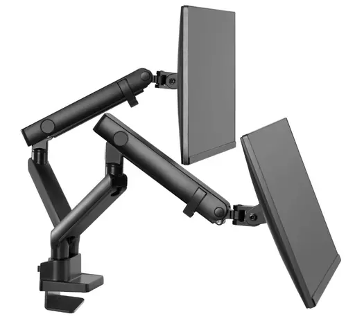 Amer HYDRA2B monitor mount / stand 81.3 cm (32") Clamp Black