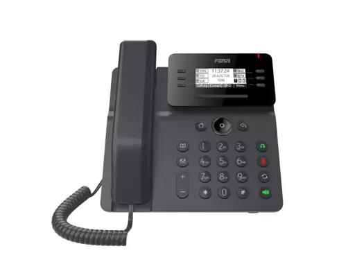 Fanvil V62 IP phone Black 6 lines LCD Wi-Fi