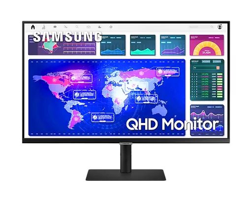 Samsung LS32A600NWUXXU computer monitor 81.3 cm (32") 2560 x 1440 pixels Quad HD LCD Black