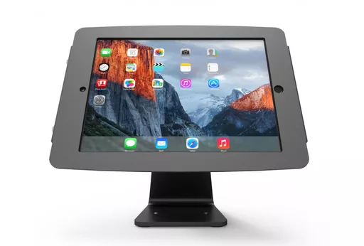 Compulocks iPad Pro 12.9" (3-6th Gen) Space Enclosure Rotating Counter Stand Black