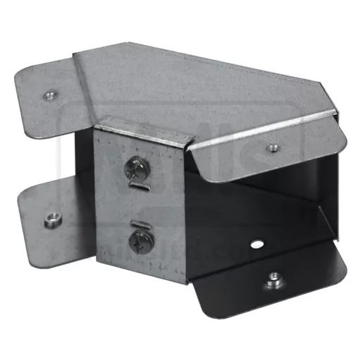 Galvanised Trunking Internal Bend 90 Degree 75 x 75mm