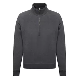 Men's Premium Zip Neck Sweat